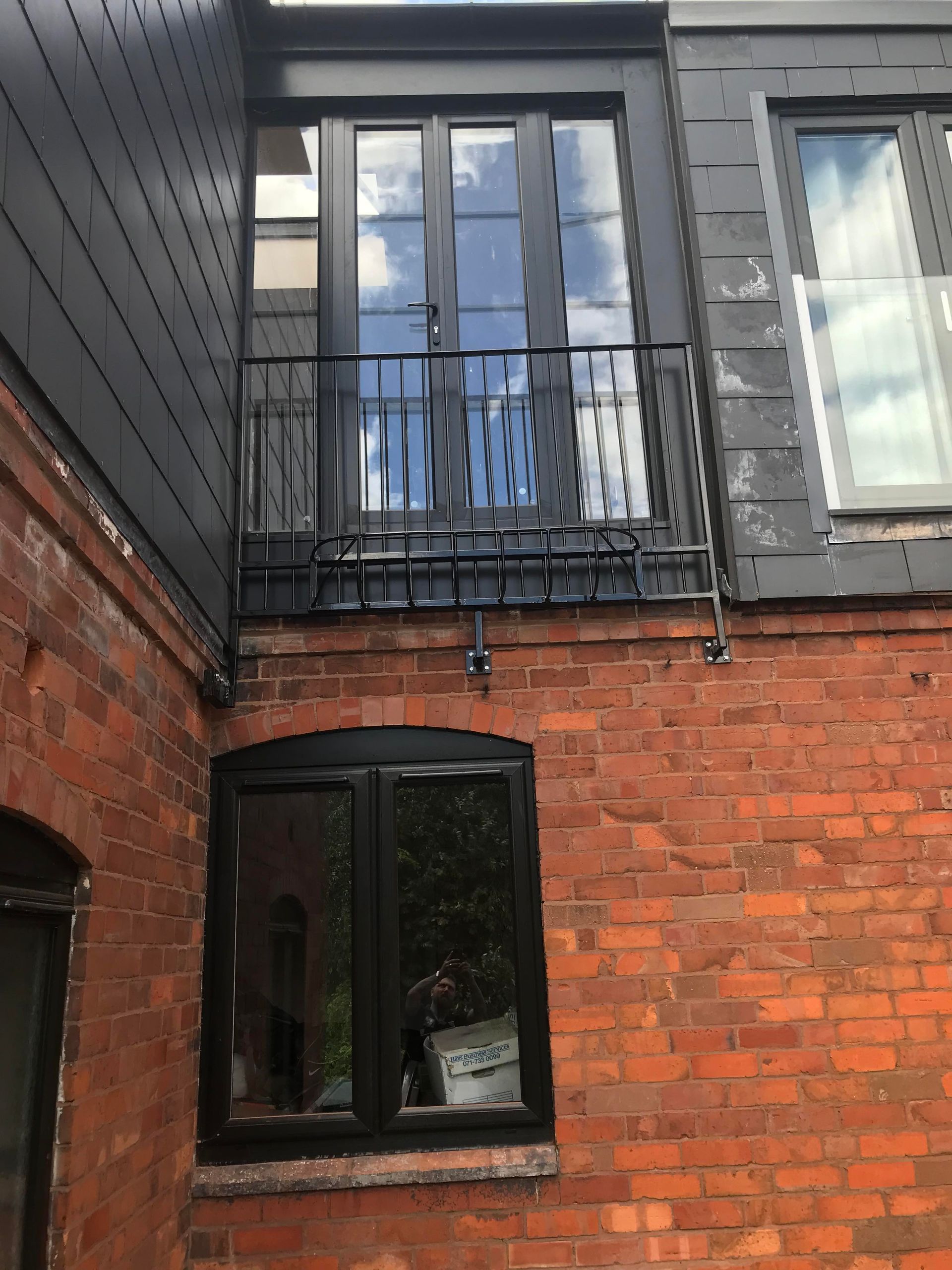 Patio Window Grill Rail