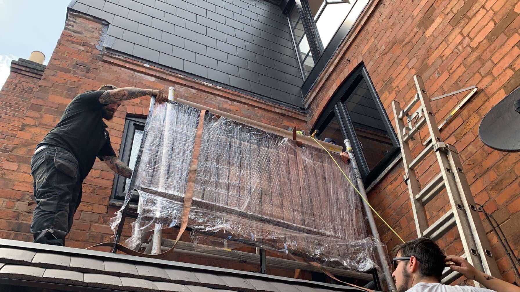 Patio Window Grill Rail