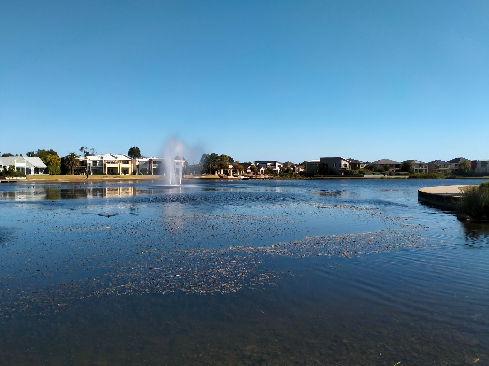 There Is a Fountain in The Middle of The Lake — ACG Windows & Glass in Officer, VIC