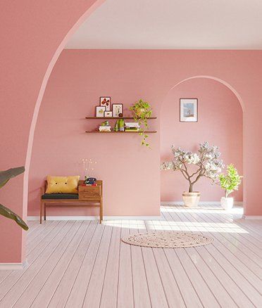 House Retro Style Pink — Kiama Heights, NSW — Tony Runge Painting Service