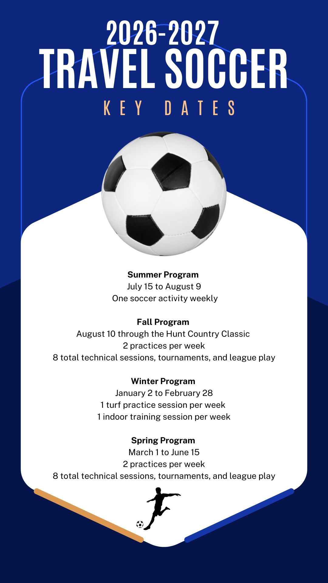 Northern Piedmont Sports Club travel soccer schedule