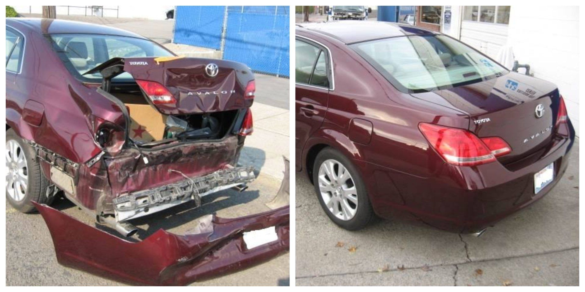 Auto Body— Collided Back of a Car in Spokane, WA