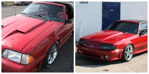 Auto Restoration — Red Sports Car in Spokane, WA