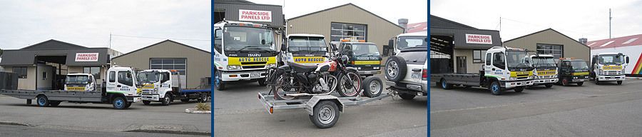 Trucks used for towing services in Invercargill