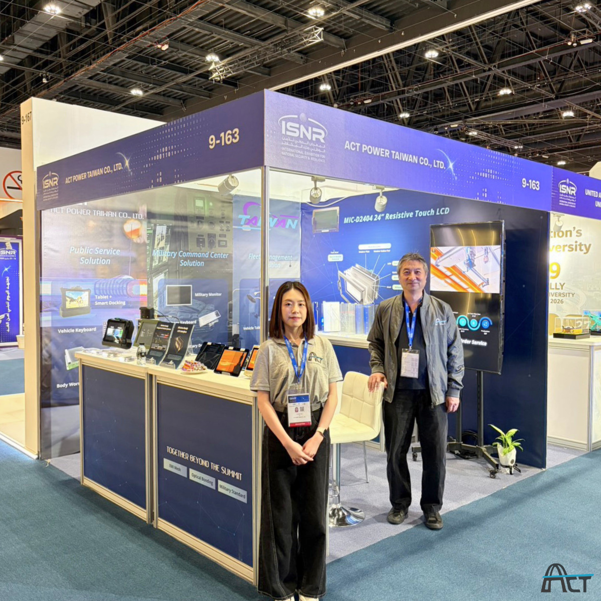 ACT POWER is here at ISNR Abu Dhabi