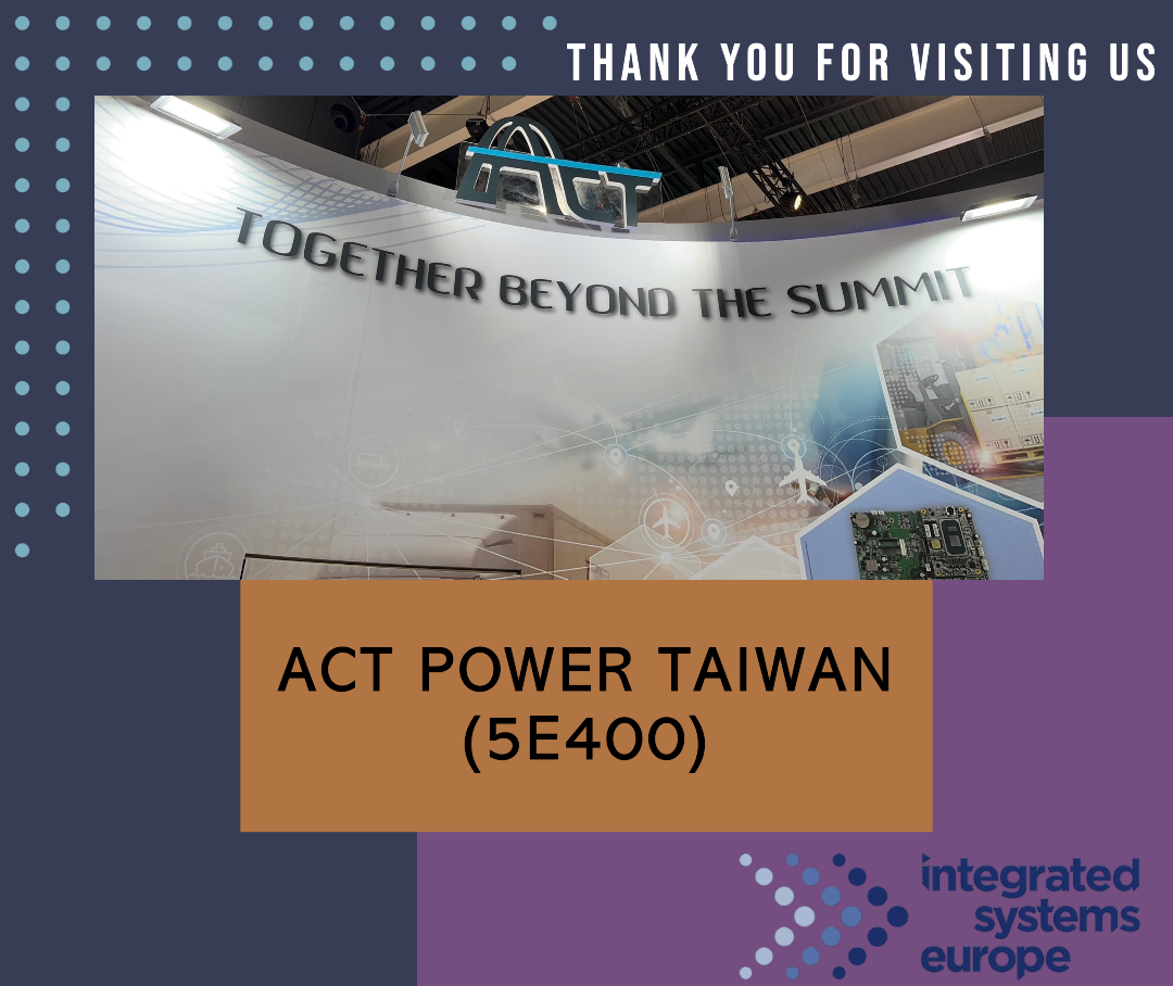 ACT POWER Gratitude for Your Visit at ISE