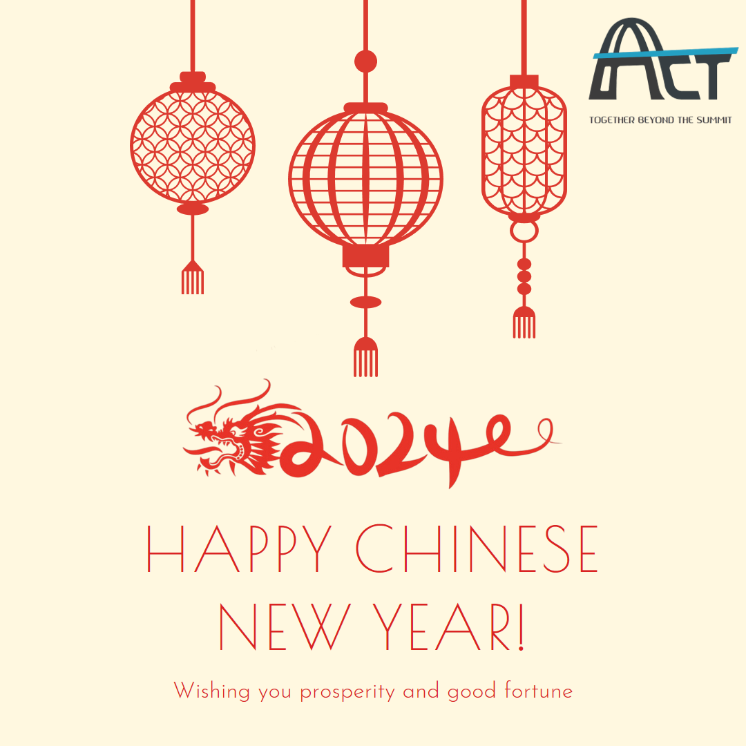 ACT POWER Office Closure notice and happy chinese new year greeting
