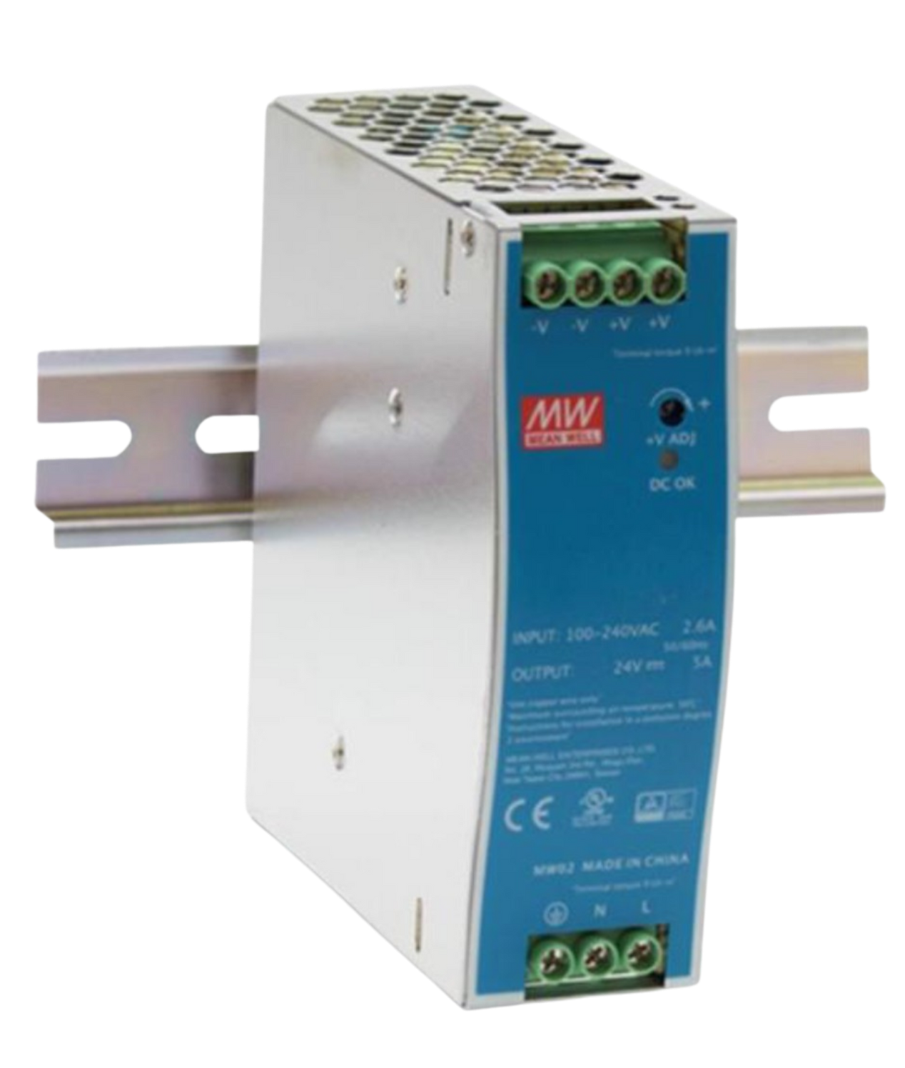 ACT POWER ACP-P0002 120W 24VDC Single Output Industrial DIN Rail