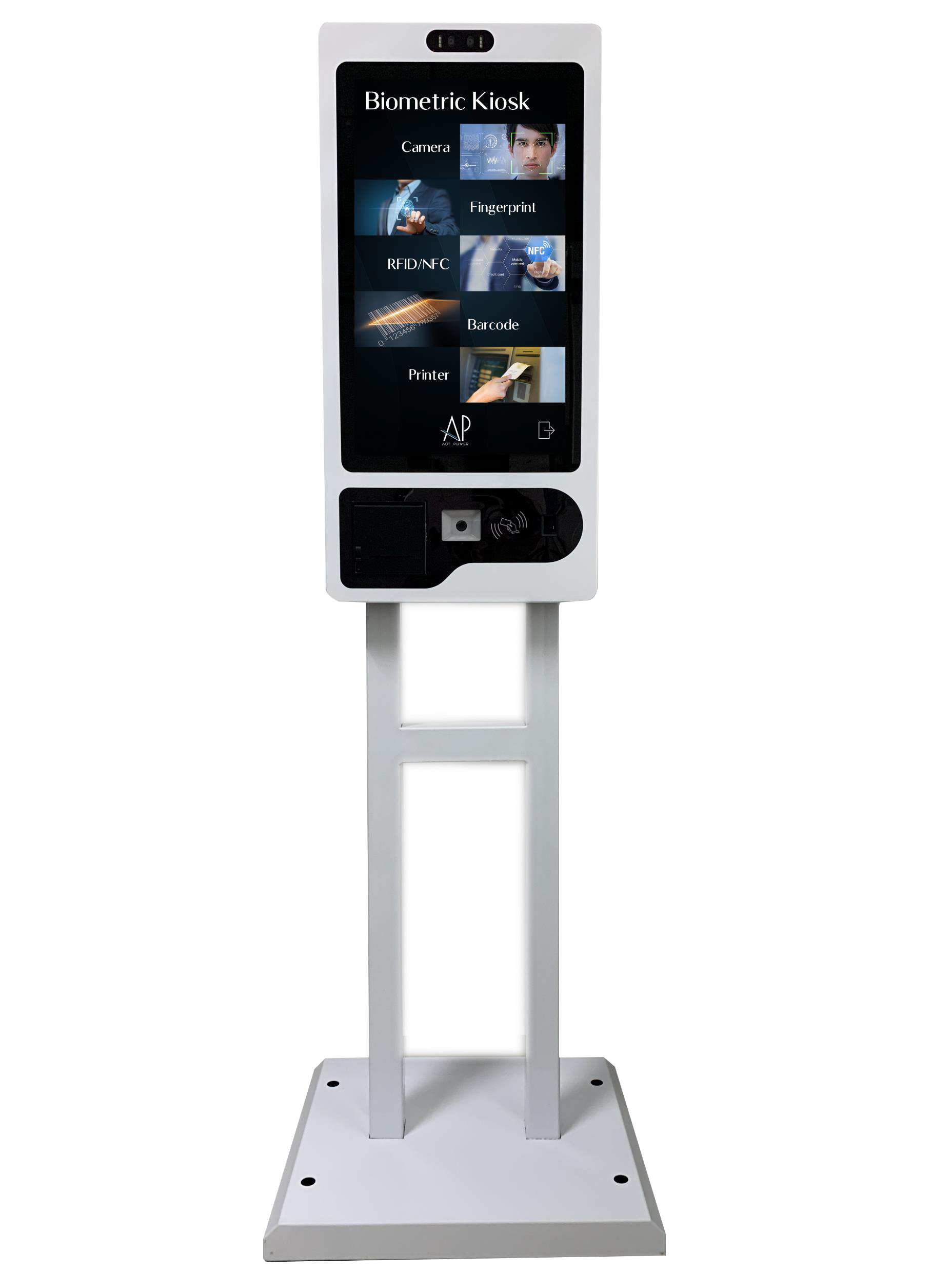 ACT POWER Secure Bio Kiosk and desktop ID integration