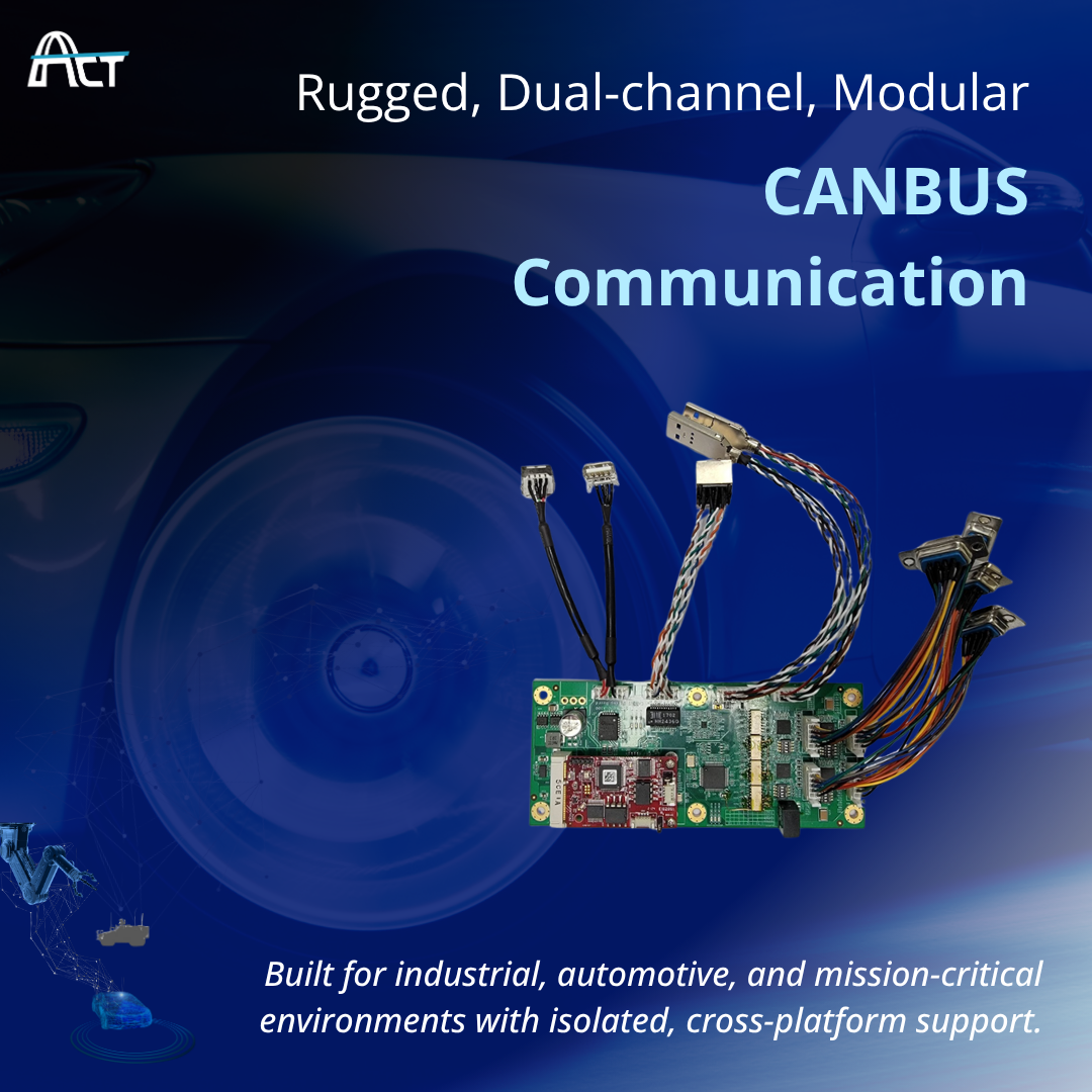ACT POWER CAN Communication — Modular, Isolated, USB-Ready Interface