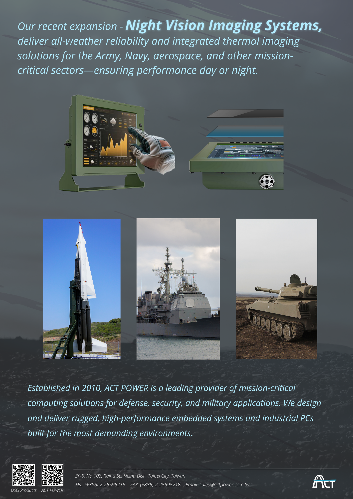 ACT POWER DSEI 2025: NVIS on the Move