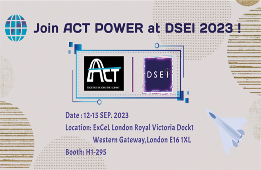 Join act power at dsei 2023