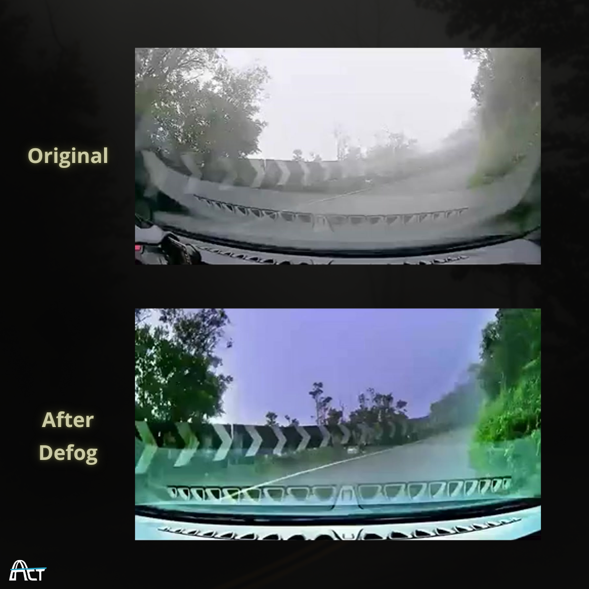 ACT POWER Advanced Defog Camera for Harsh Environment Operations