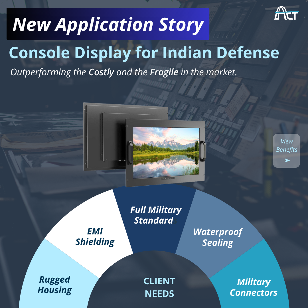 New Application - Console Display for the Indian Navy