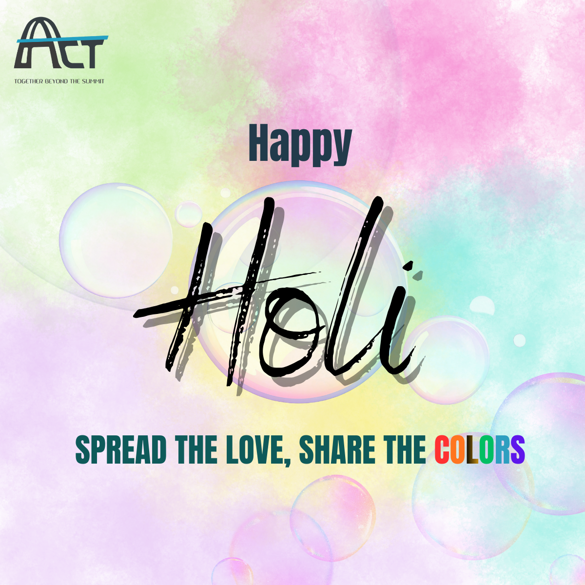 Happy 2026 Holi from ACT POWER Taiwan 