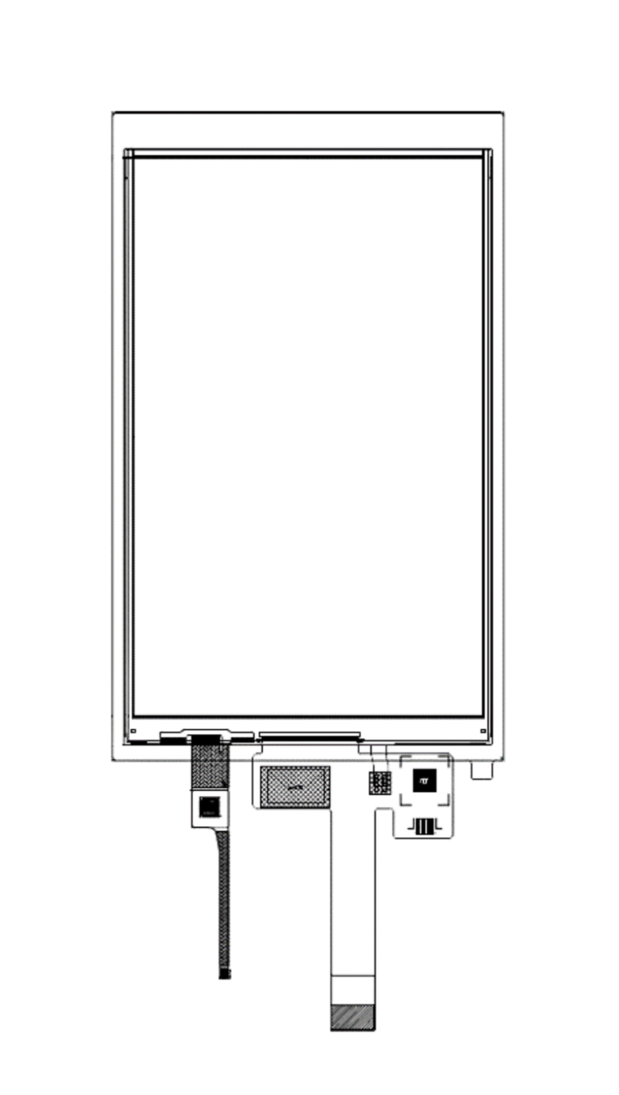 ACT POWER MIC-D0709 7” Capacitive Touch LCD Module with EMI Mesh & Optical Bonding