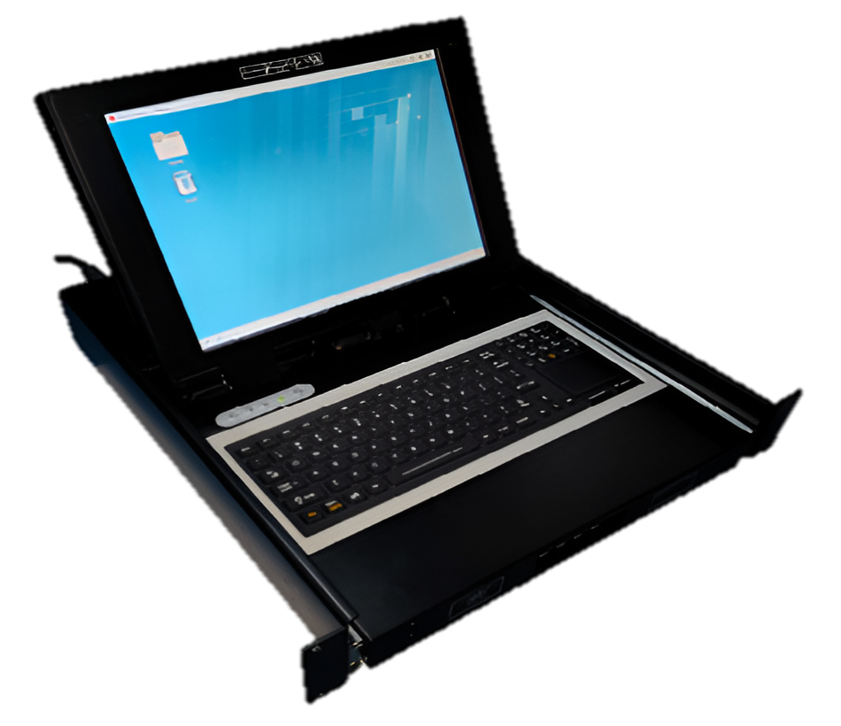 ACT POWER MIC-D1503-TI Rugged Panel Computer with Keyboard