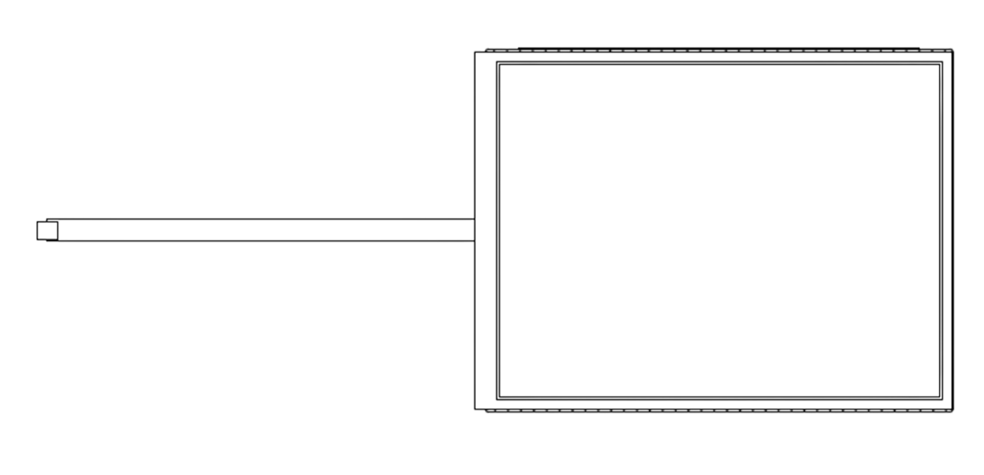 ACT POWER MIC-D1506 15” Resistive Touch LCD Module with EMI Mesh & Optical Bonding & AD Board LCD Kits