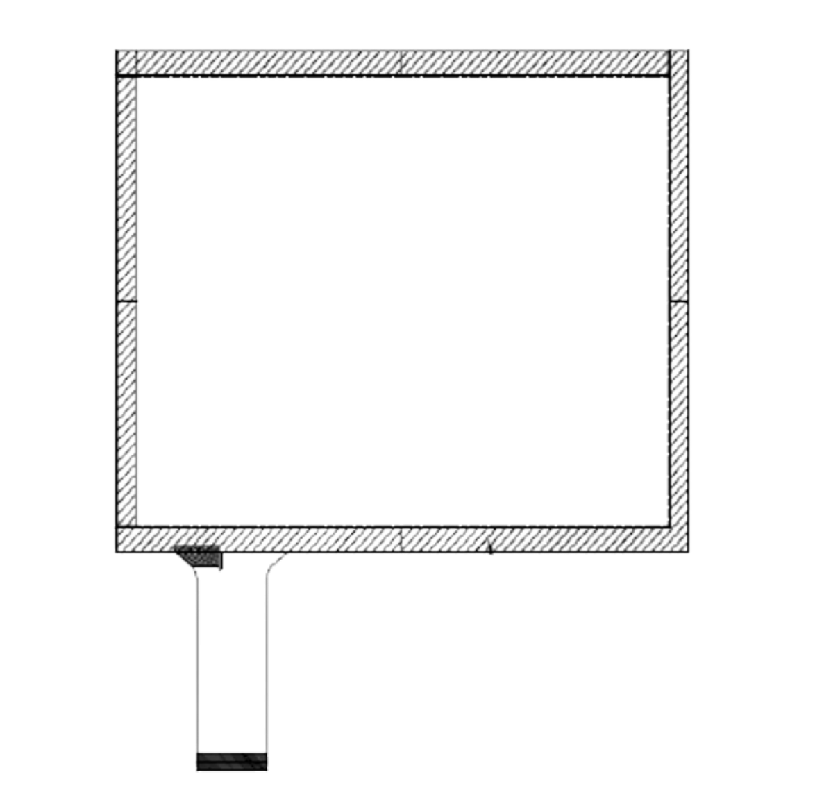 ACT POWER MIC-D1510 15” Capacitive Touch LCD Module