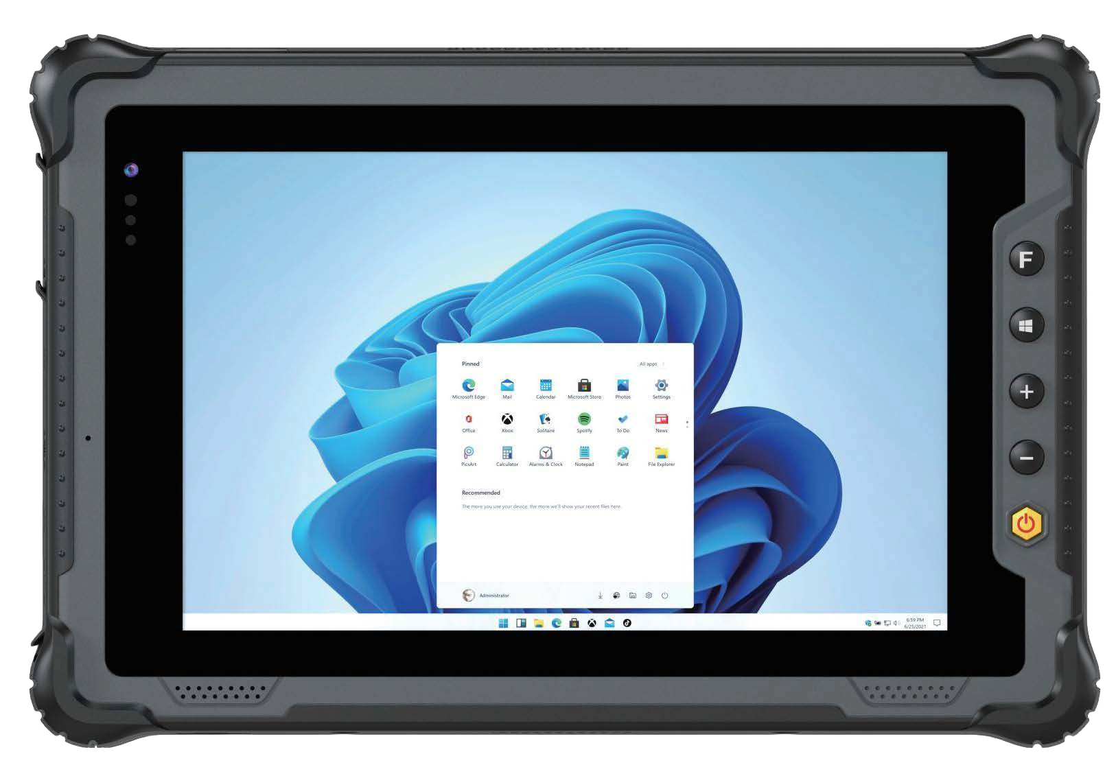 ACT POWER MIC-L0805 8” Windows Rugged Tablet