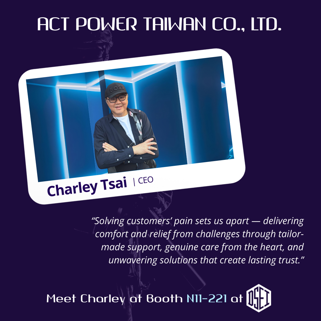 Meet the Team Ahead - Charley - ACT POWER's CEO