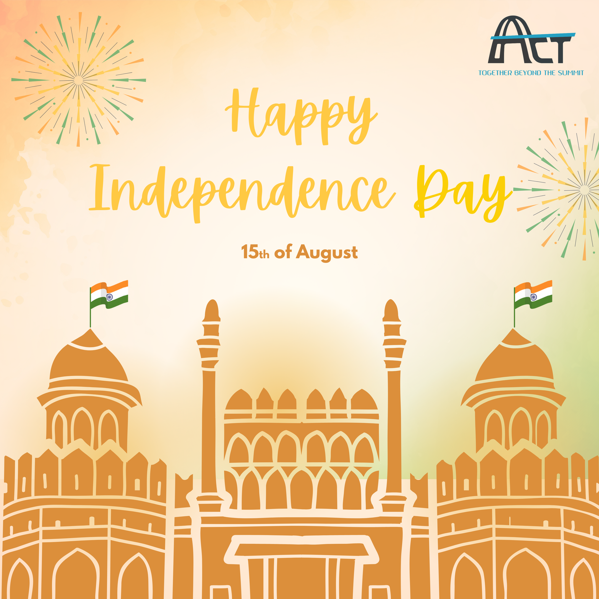 Happy Independence Day, India! From ACT POWER.