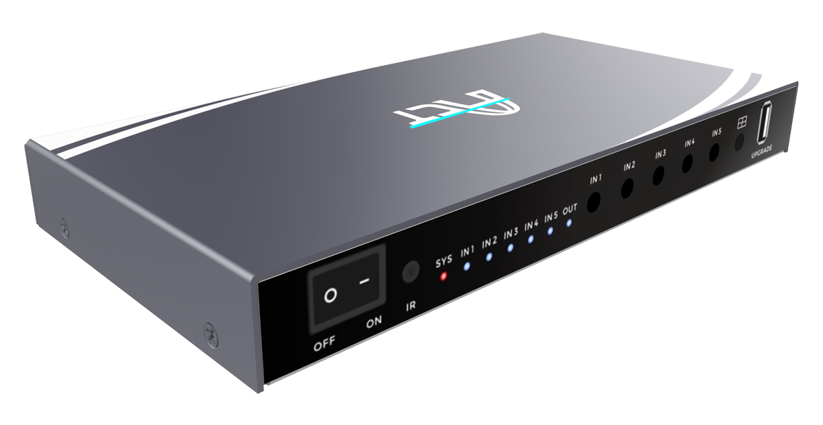 ACT POWER 5 Inputs to 1 Output Multi-Viewer