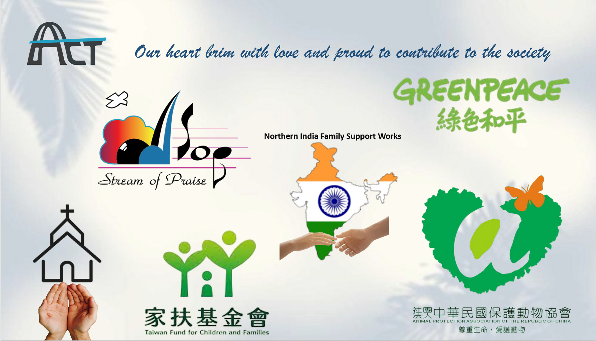ACT POWER's Heart Brim with Love and Proud to Contribute to the Society