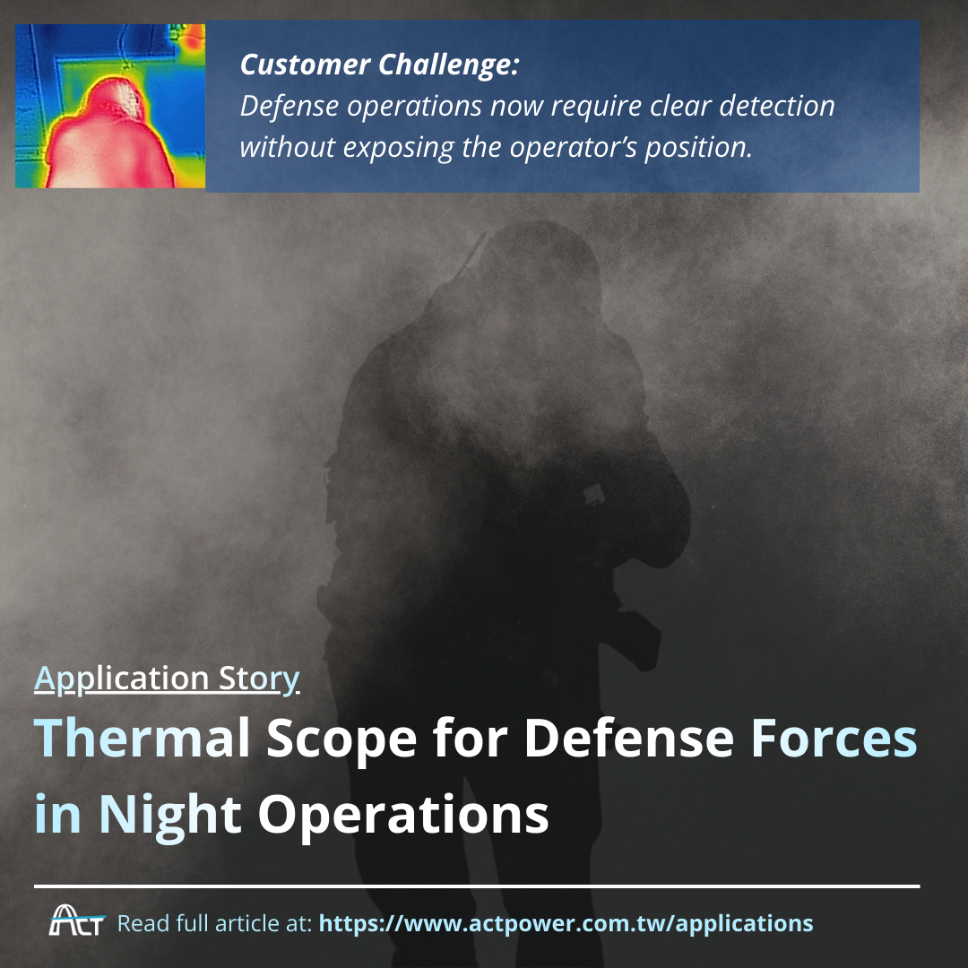 ACT POWER Advanced Defog Camera for Harsh Environment Operations