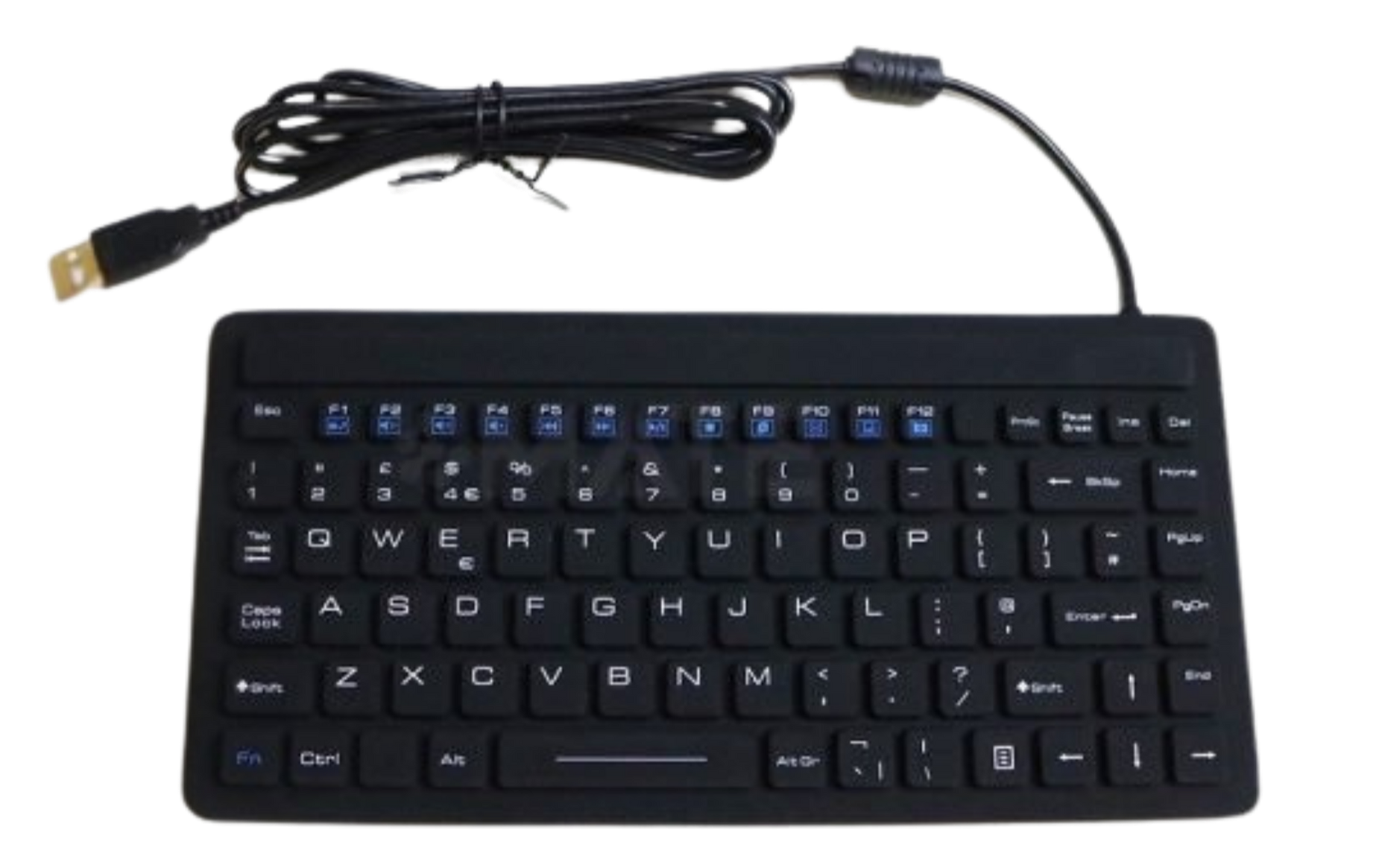 ACT POWER VES-K8701 87 Keys Silicone Rugged Keyboard