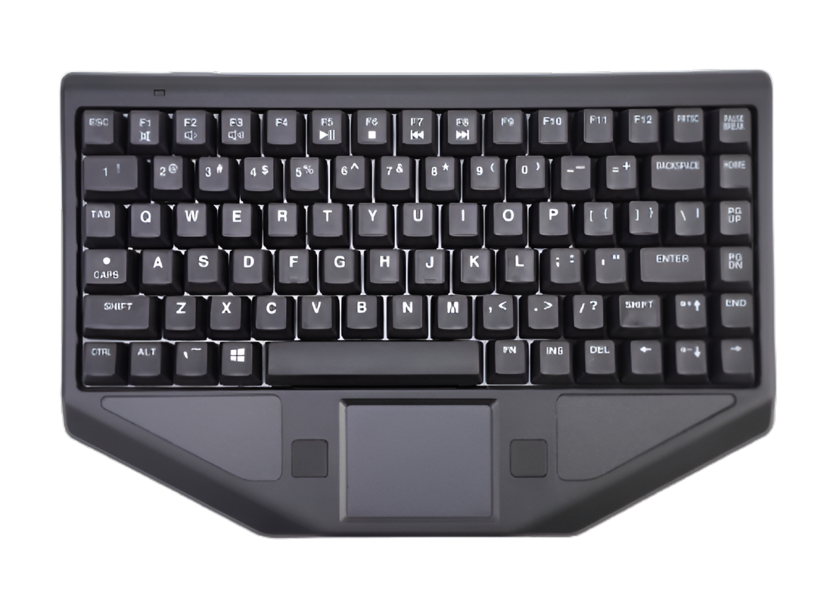 ACT POWER Rugged Keyboard with Touch Pad