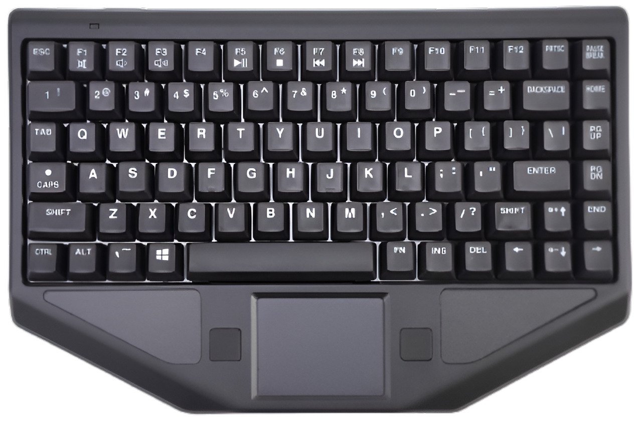 ACT POWER Rugged Keyboard with Touch Pad