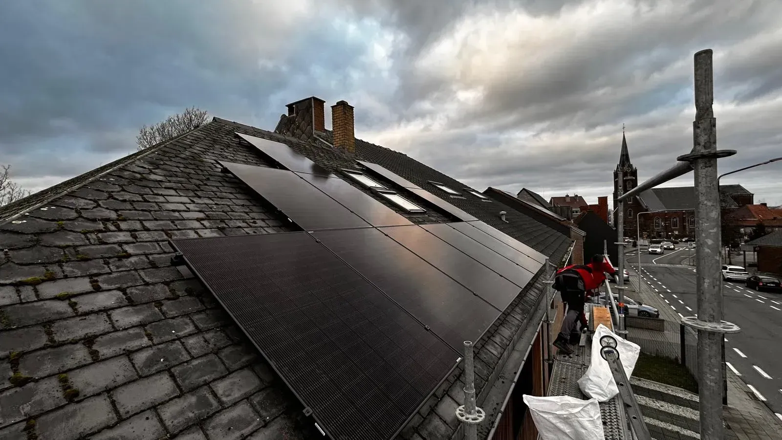 Manbeuge panneau solaire