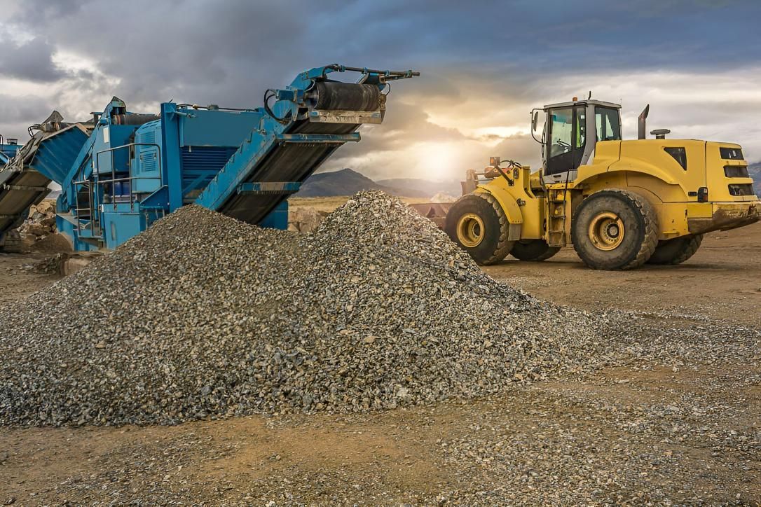 A Tanker Truck Is Spraying Water on A Dirt Road — Hillery Group in Bowen, QLD