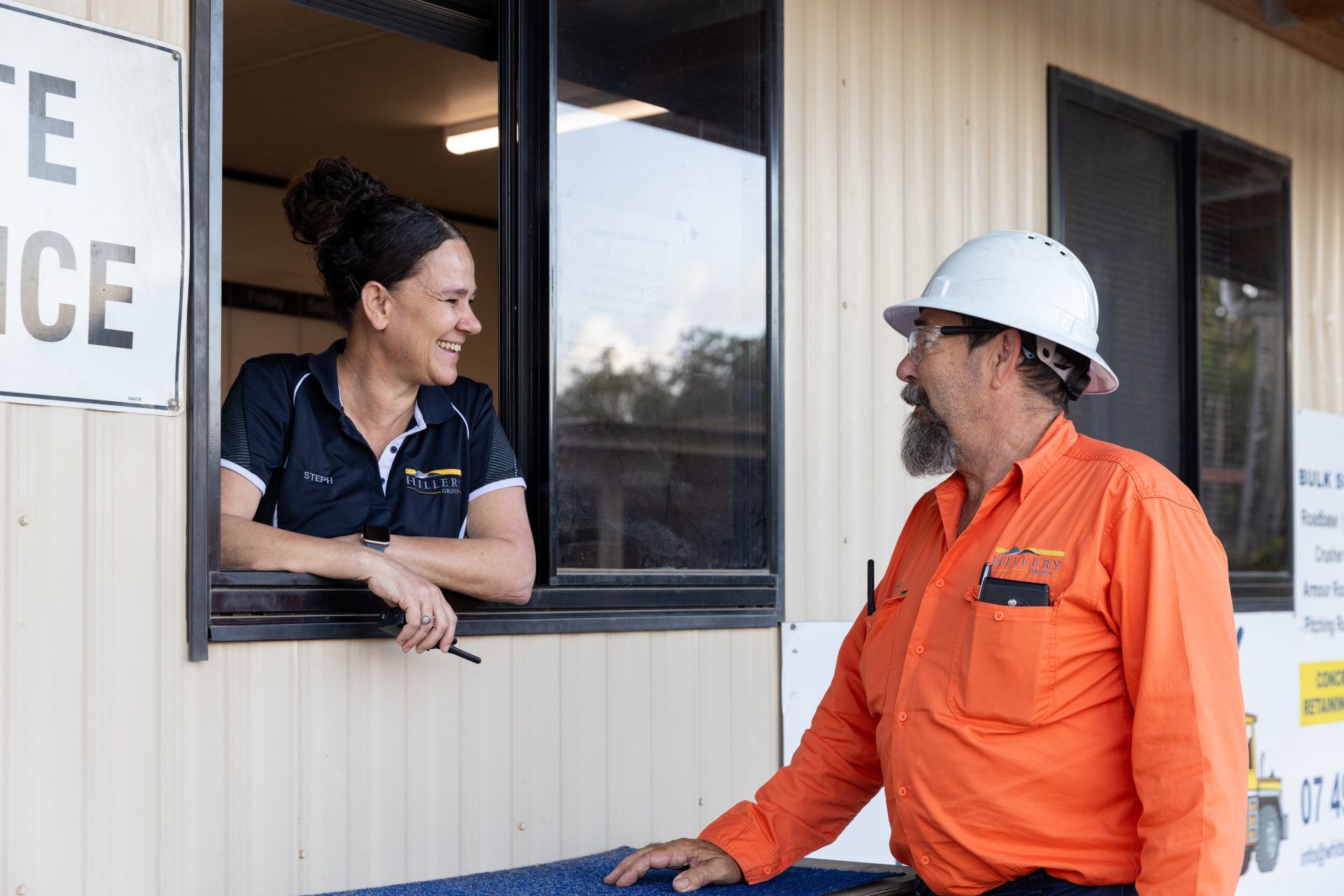 There Is a Large Pile of Rocks in The Middle of The Desert — Hillery Group in Bowen, QLD