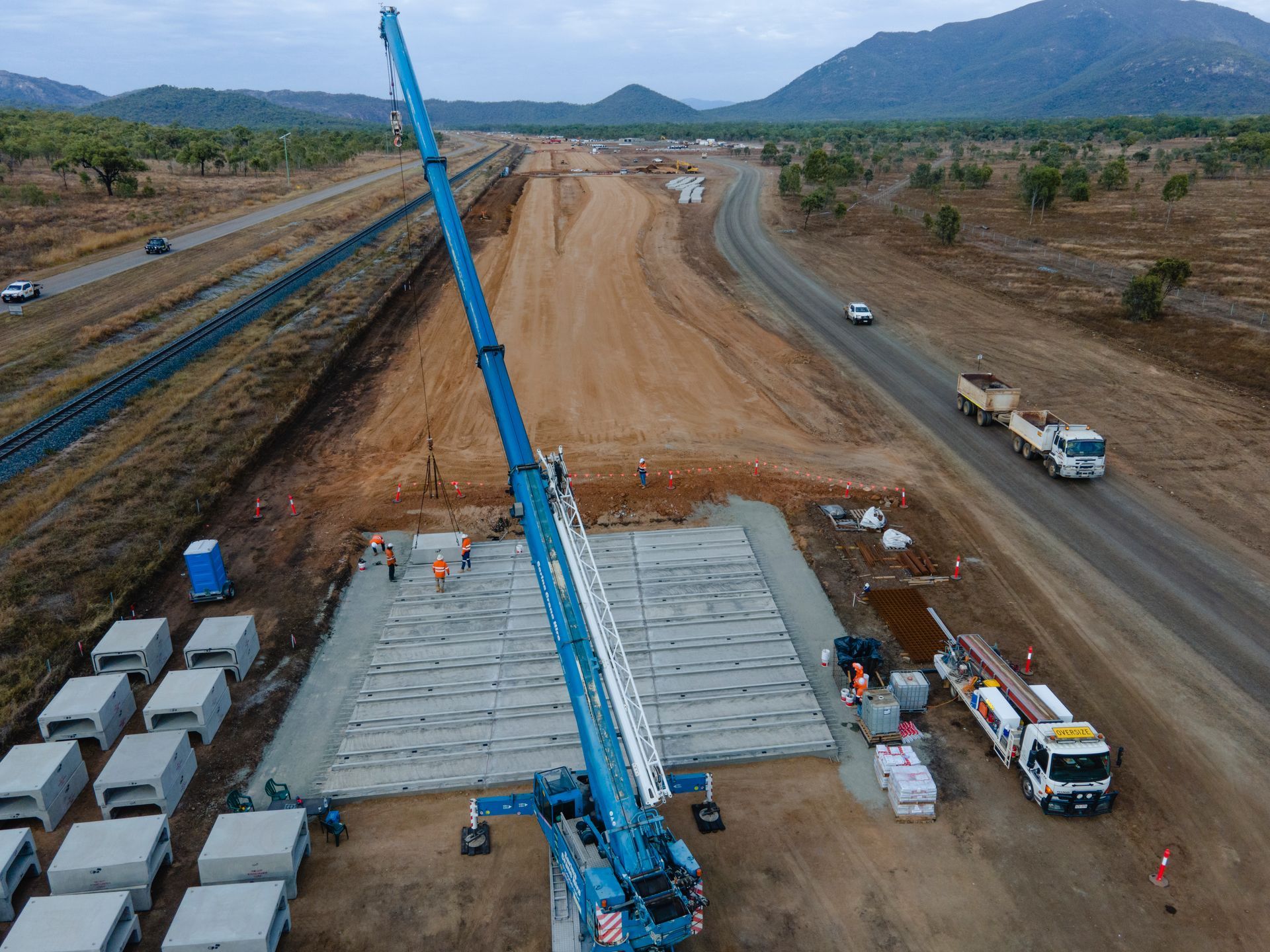 Road construction