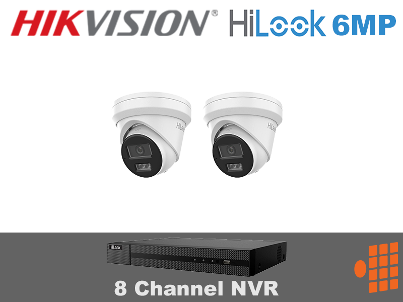 A picture of a hikvision hilock 6mp 8 channel nvr