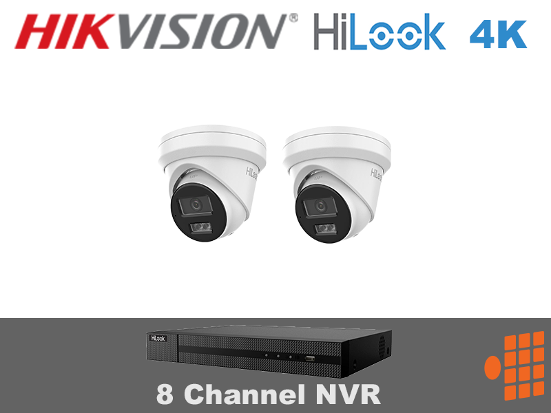 A picture of a hikvision hilock 4k 8 channel nvr