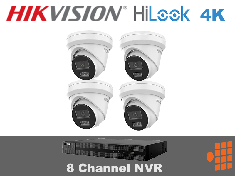 A picture of hikvision hilock 4k 8 channel nvr