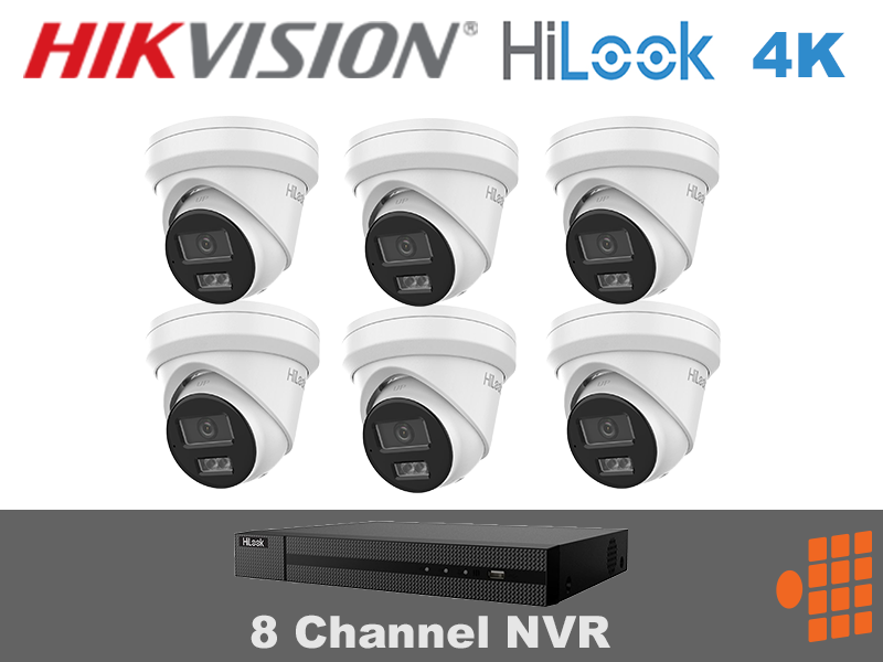 A picture of hikvision hilock 4k 8 channel nvr