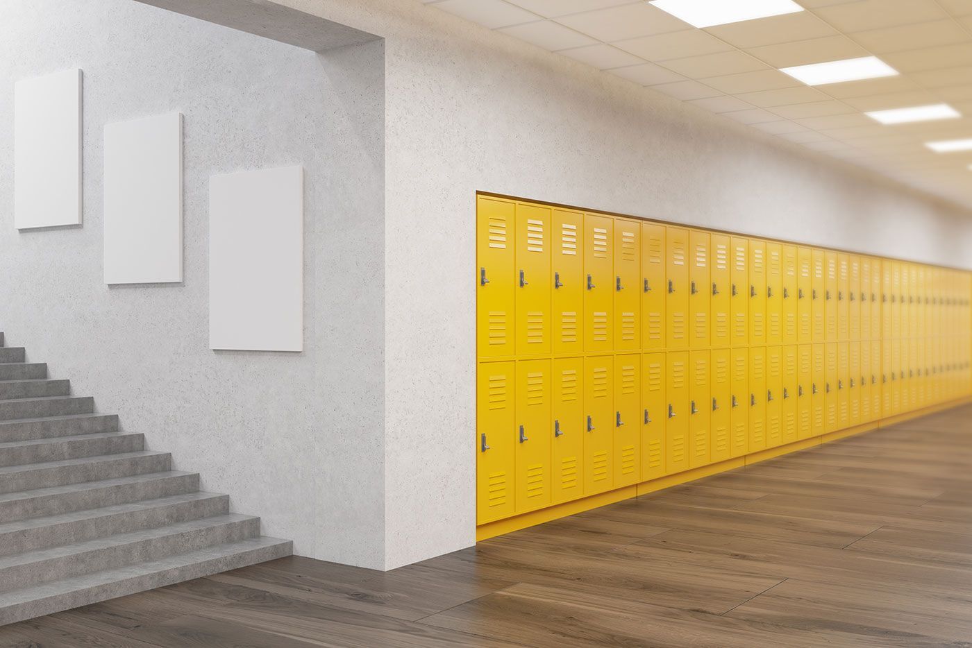 Commercial Building Lockers