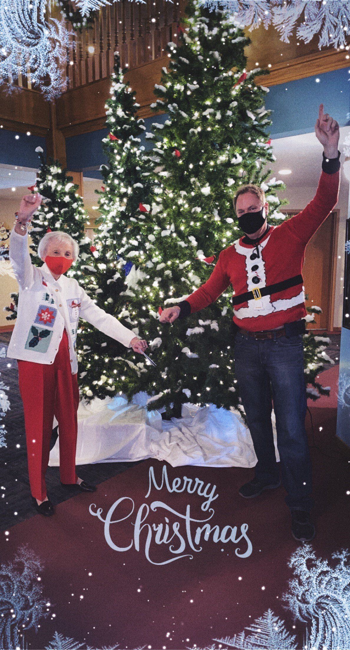 Christmas Card Taken at Harmony Court