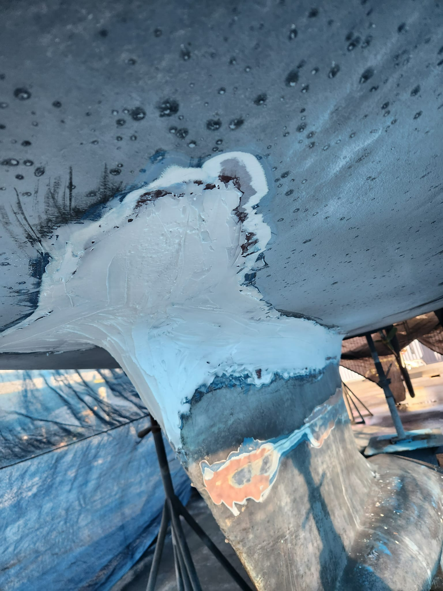 A Close Up of a Piece of Ice on a Boat — Baran Yachting in Coomera, QLD