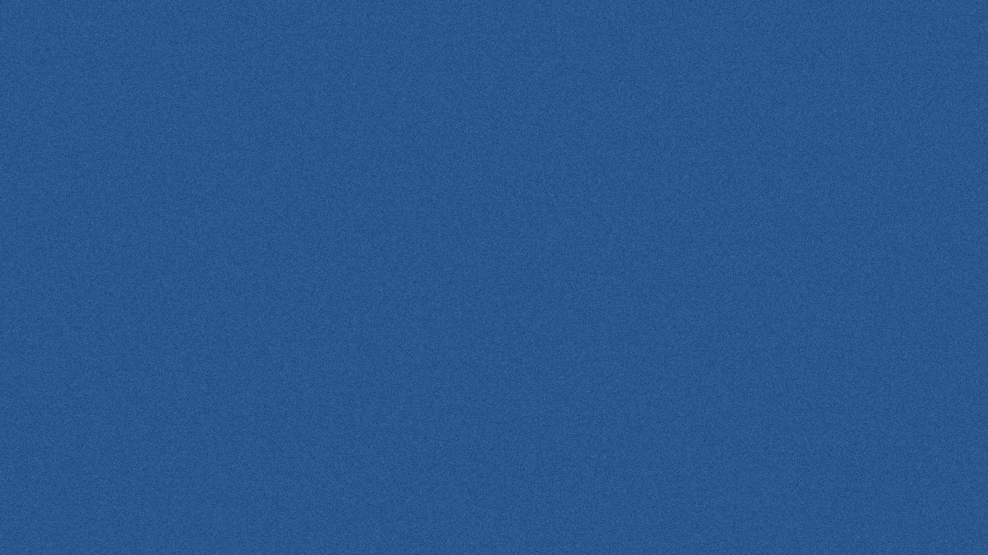 Blue textured background.