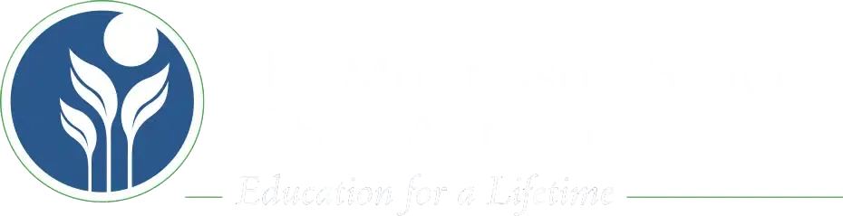 Logo with a blue circle, leaves, and a moon. Text reads 