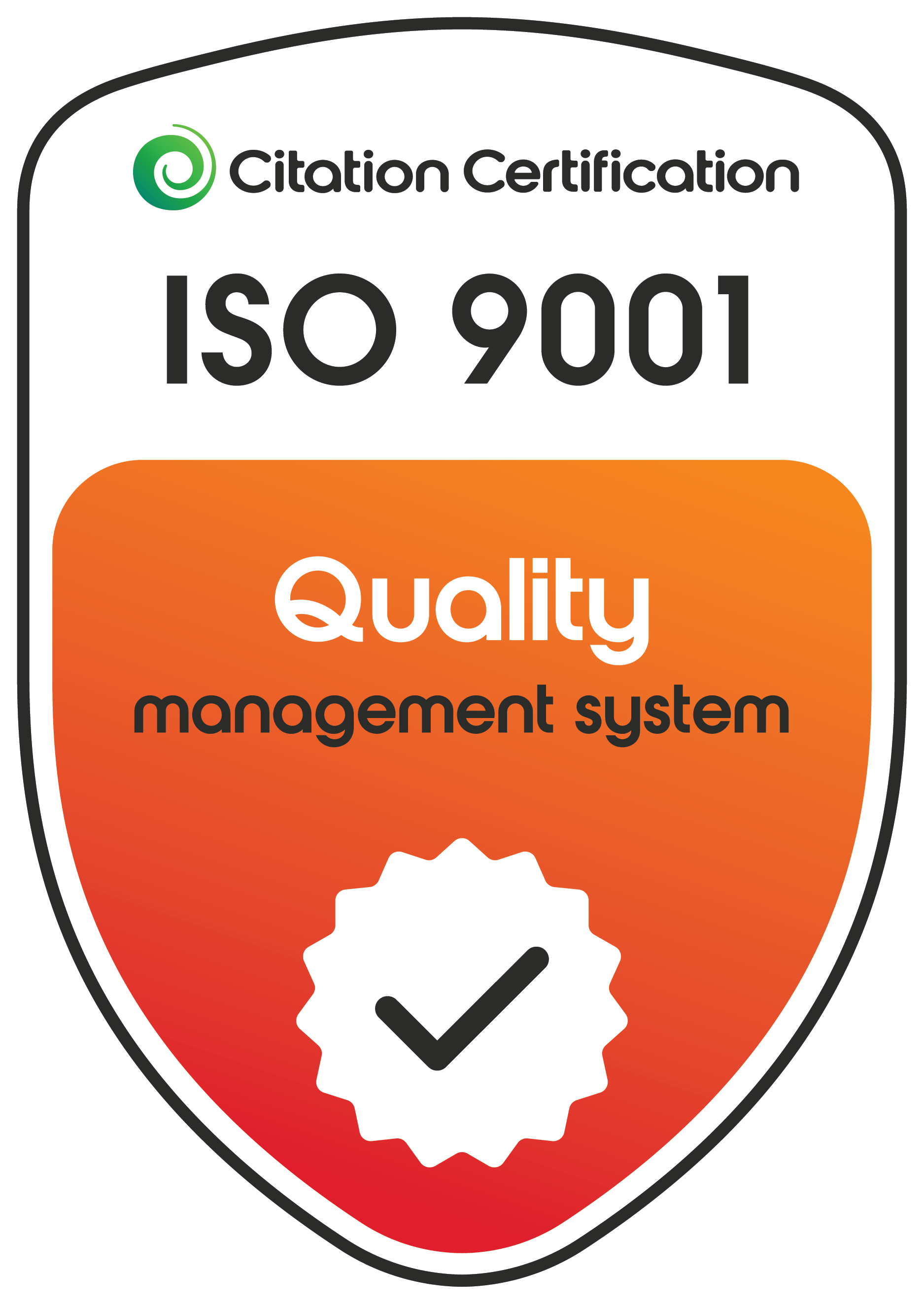 ISO 9001 Quality Management Systems Certification