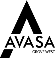 A black logo featuring a stylized triangle forming the letter A black logo featuring a stylized triangle forming the letter