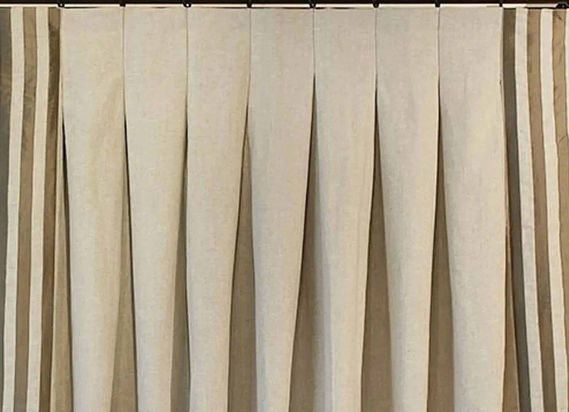 inverted pleat drapes