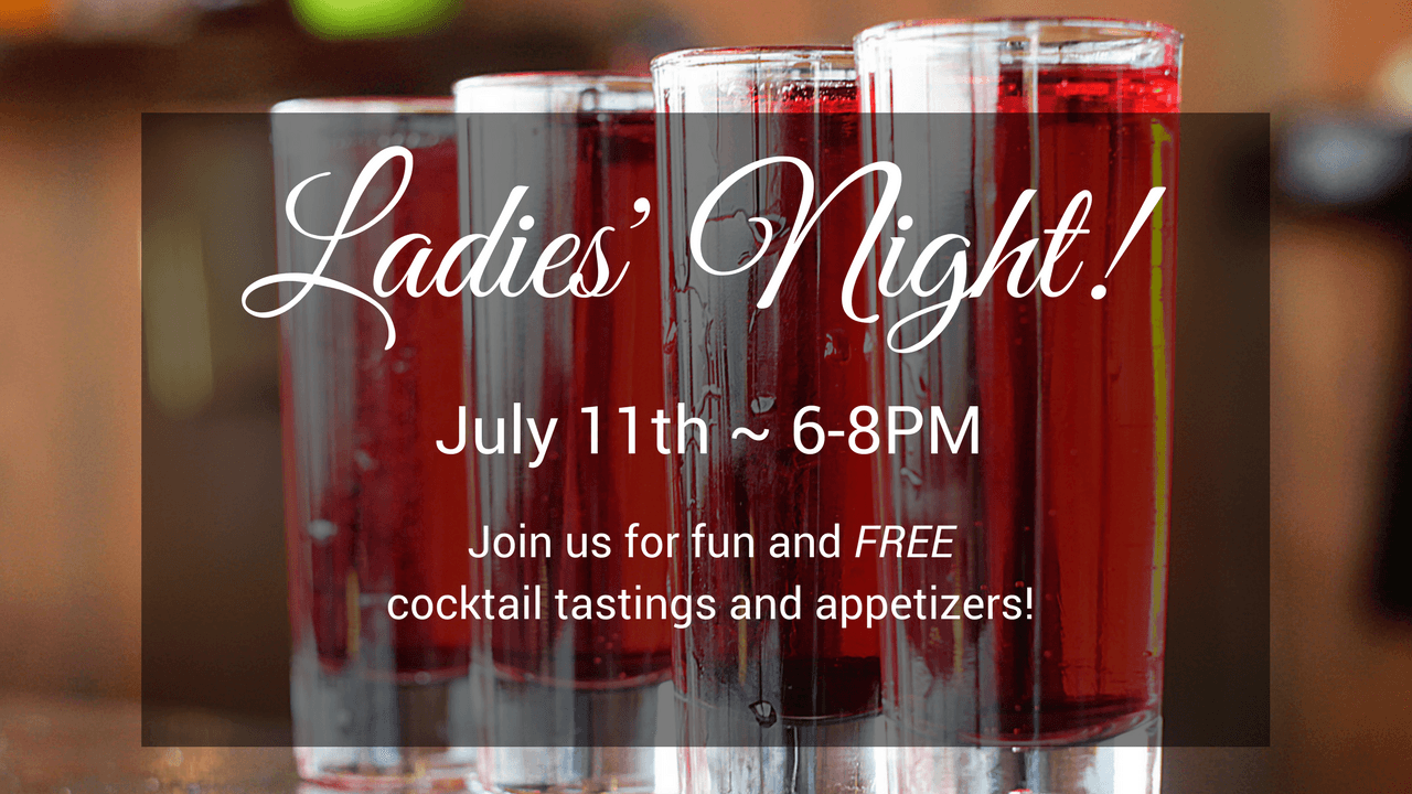 Ladies' Night flyer: