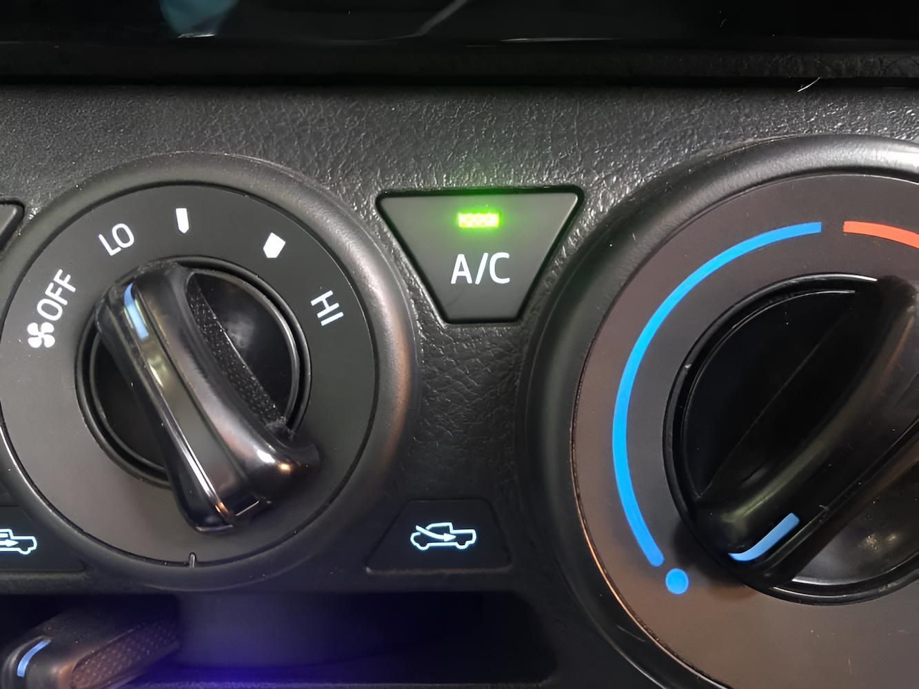 A Close Up of a Car a/c Control Panel — Kawana Auto Service In Warana, QLD